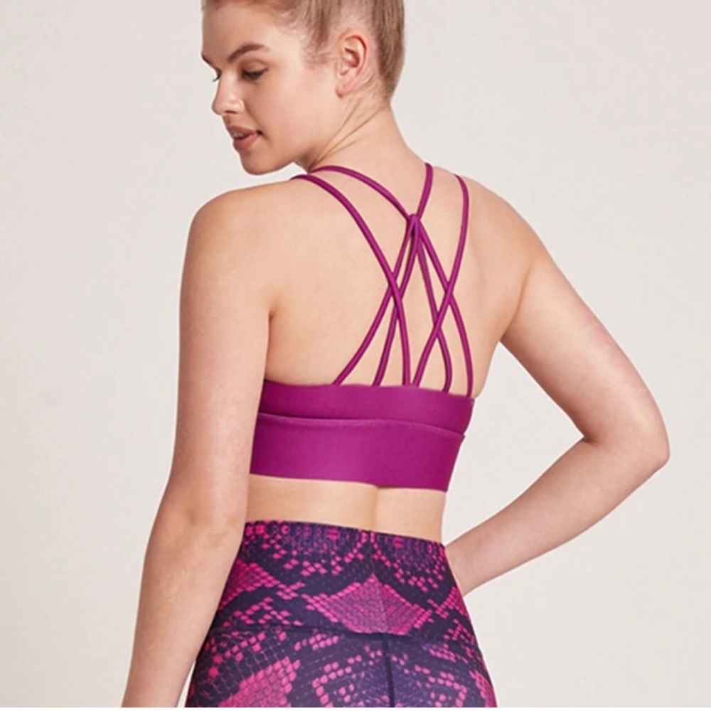 Niyamasol diamondback sports bra Magenta XS/S